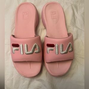 Fila womens disruptor bold slide
